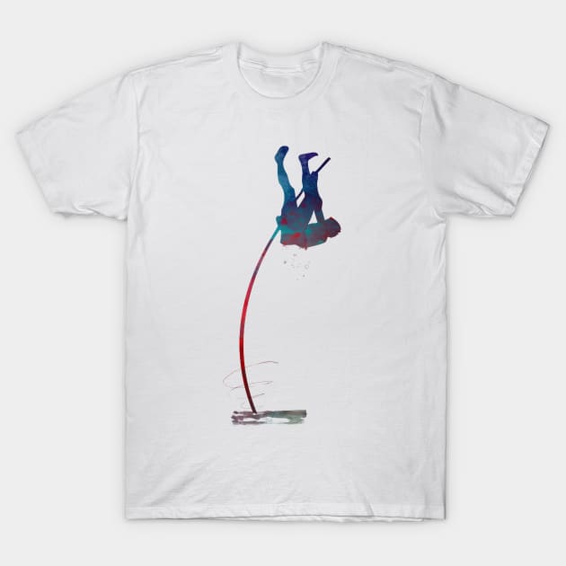 Pole vault #polevault #sport #athletics T-Shirt by JBJart